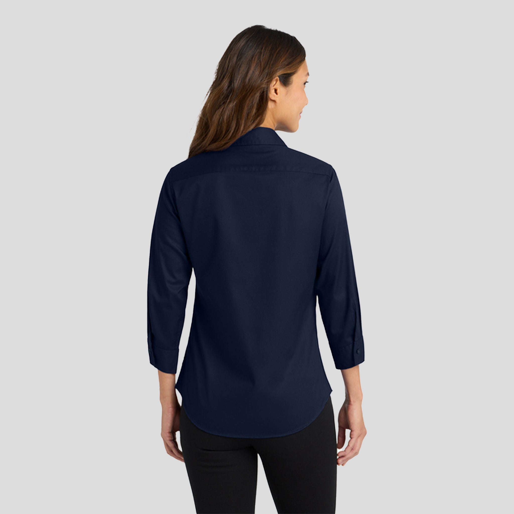 Women's 3/4-Sleeve Easy Care Shirt | Navy