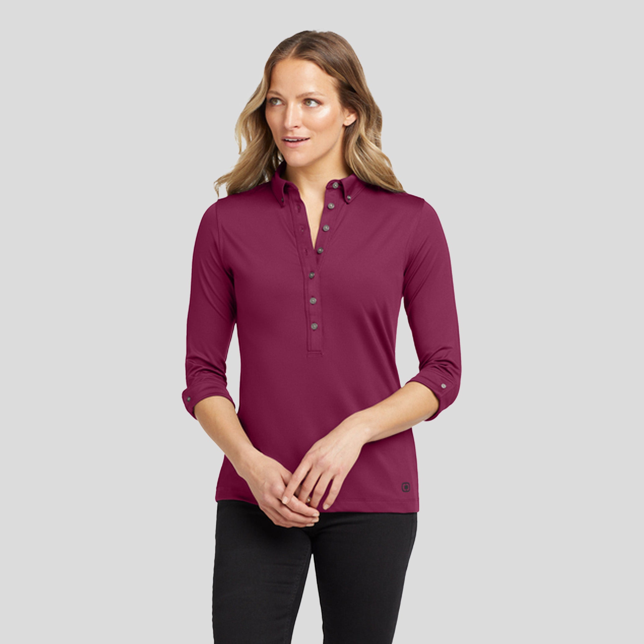 Women's Gauge Polo | Berry Burst