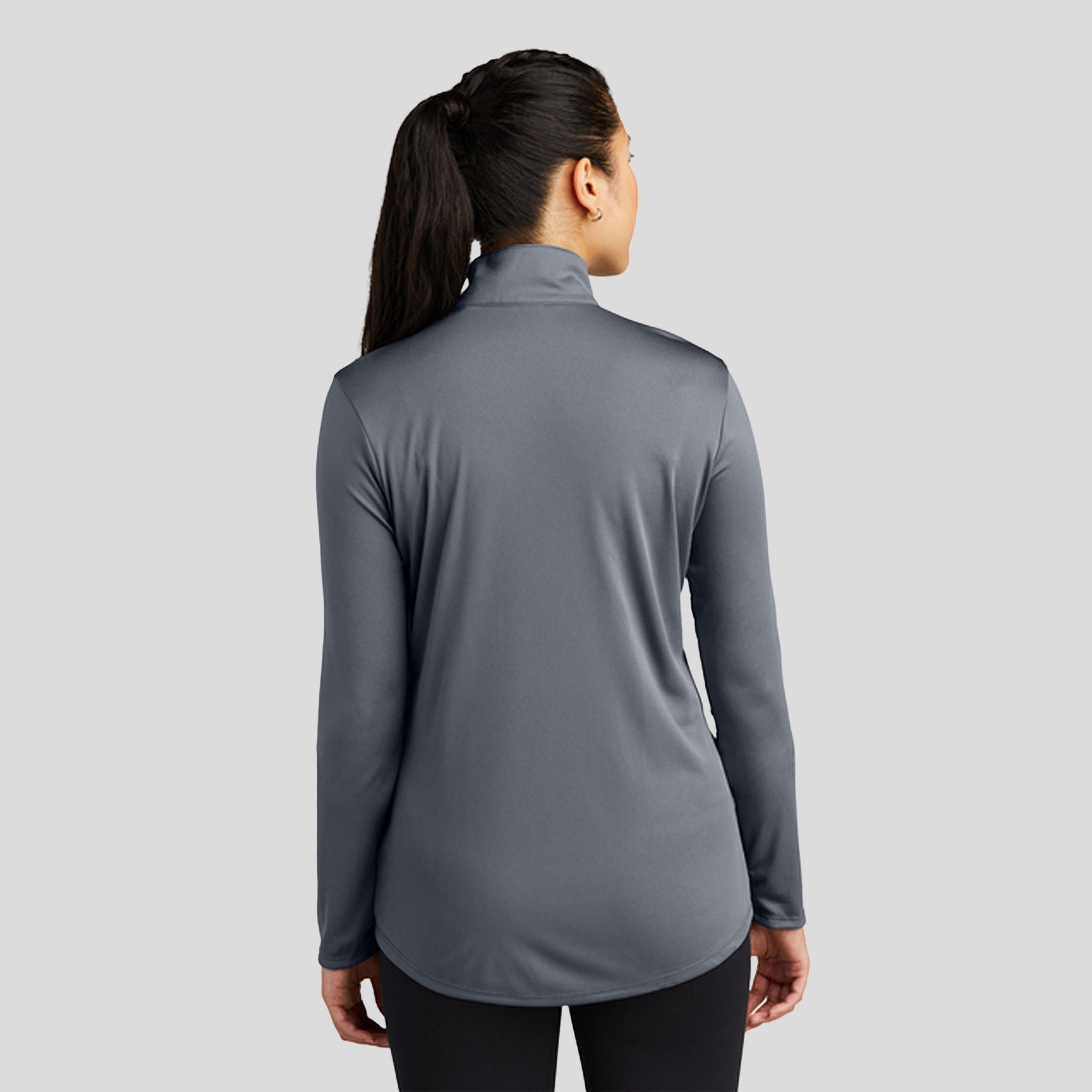 Women's PosiCharge® Competitor™ 1/4-Zip Pullover | Grey Concrete