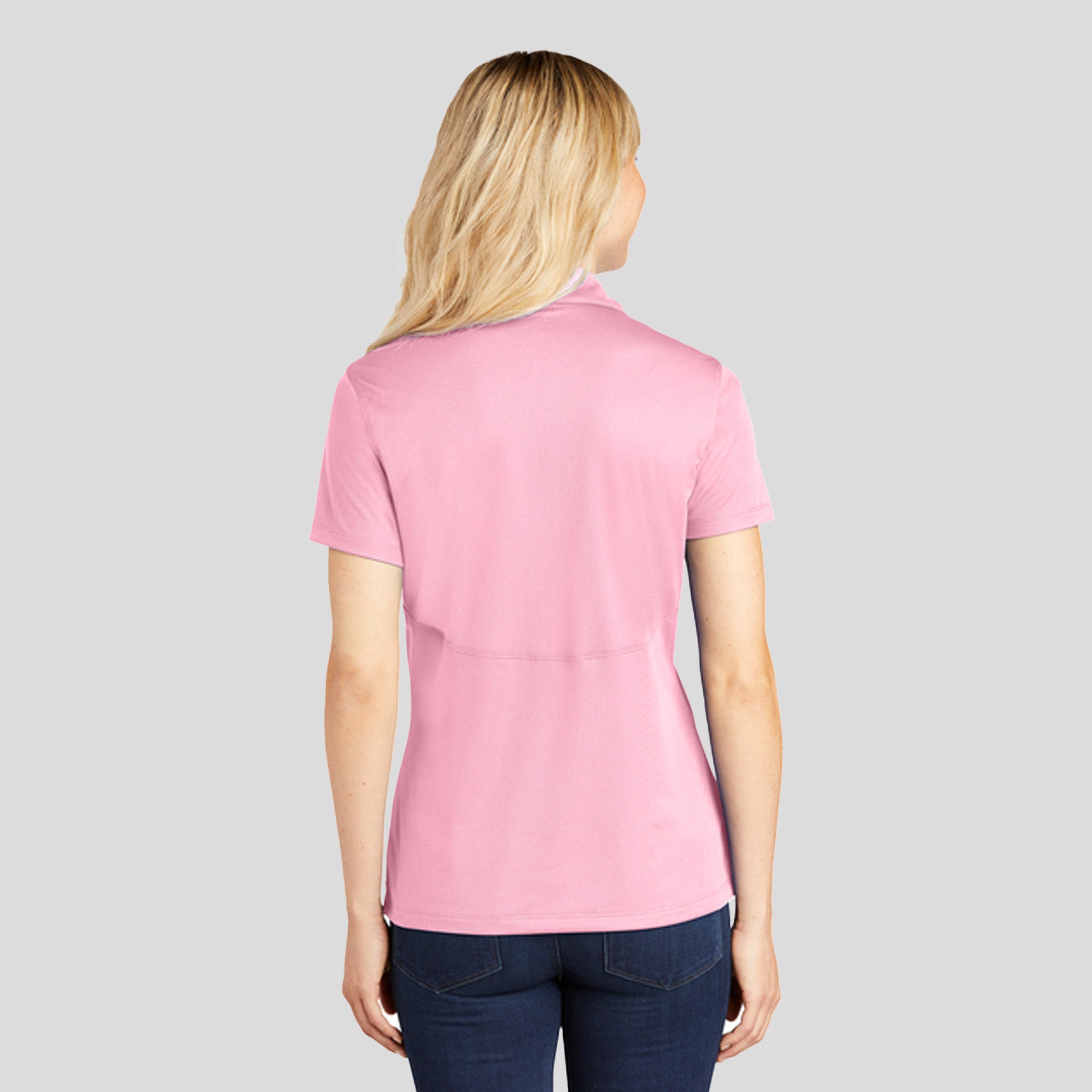 Women's Micropique Sport-Wick® Polo | Light Pink