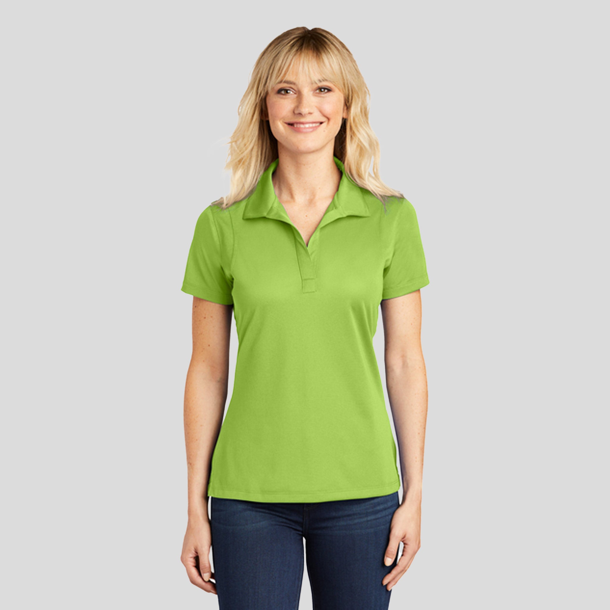 Women's Micropique Sport-Wick® Polo | Lime Shock