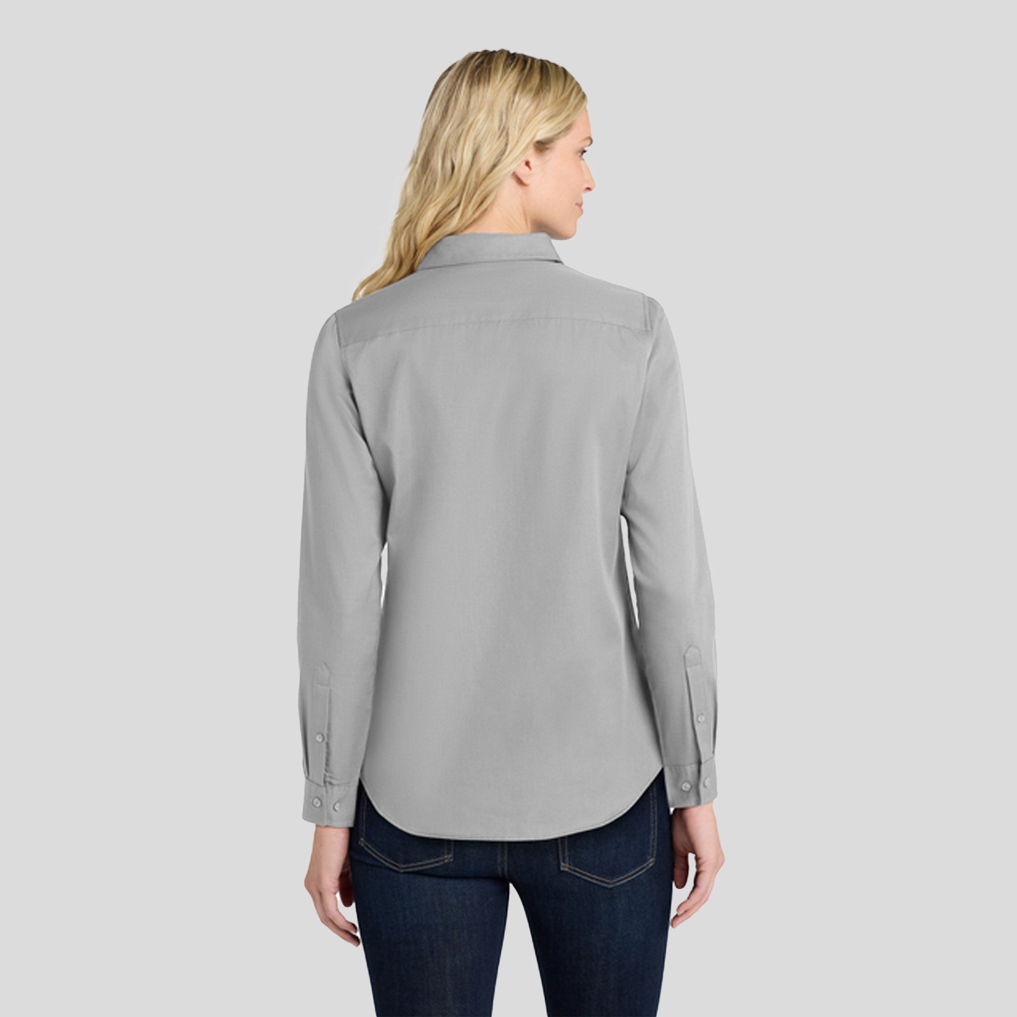 Women's Long Sleeve SuperPro React ™ | Gusty Grey