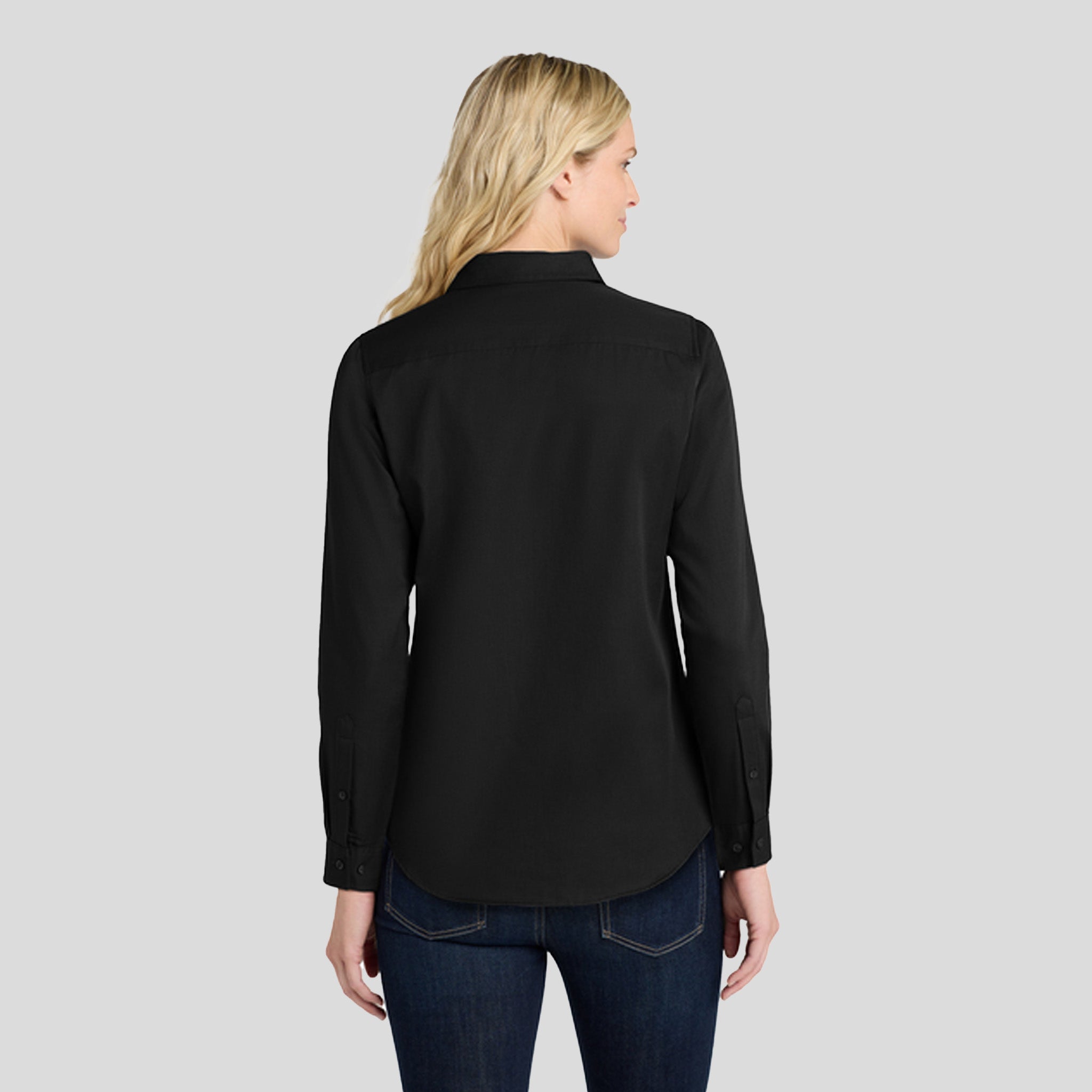 Women's Long Sleeve SuperPro React ™ | Deep Black