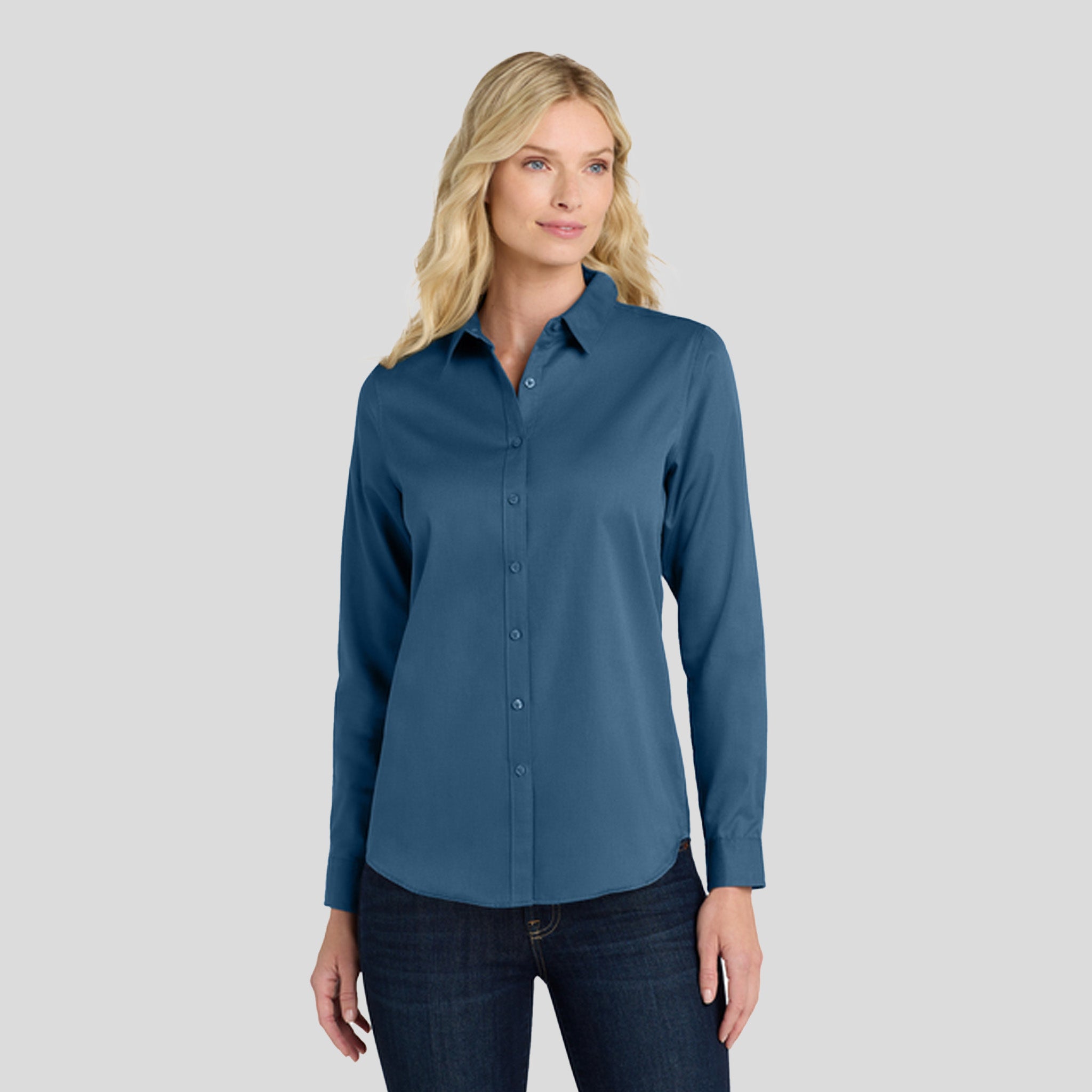 Women's Long Sleeve SuperPro React ™ | Regatta Blue