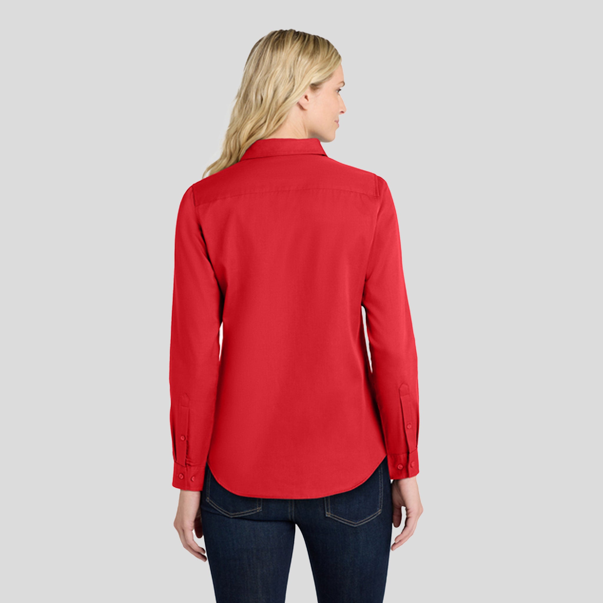 Women's Long Sleeve SuperPro React ™ | Rich Red