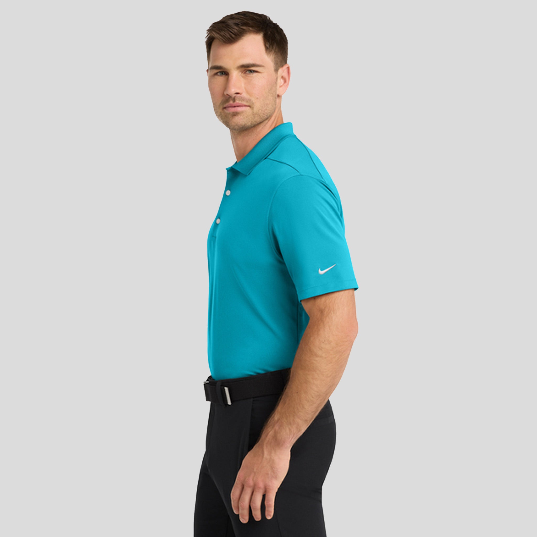 Dri-FIT Micro Pique 2.0 Polo | Tidal Blue
