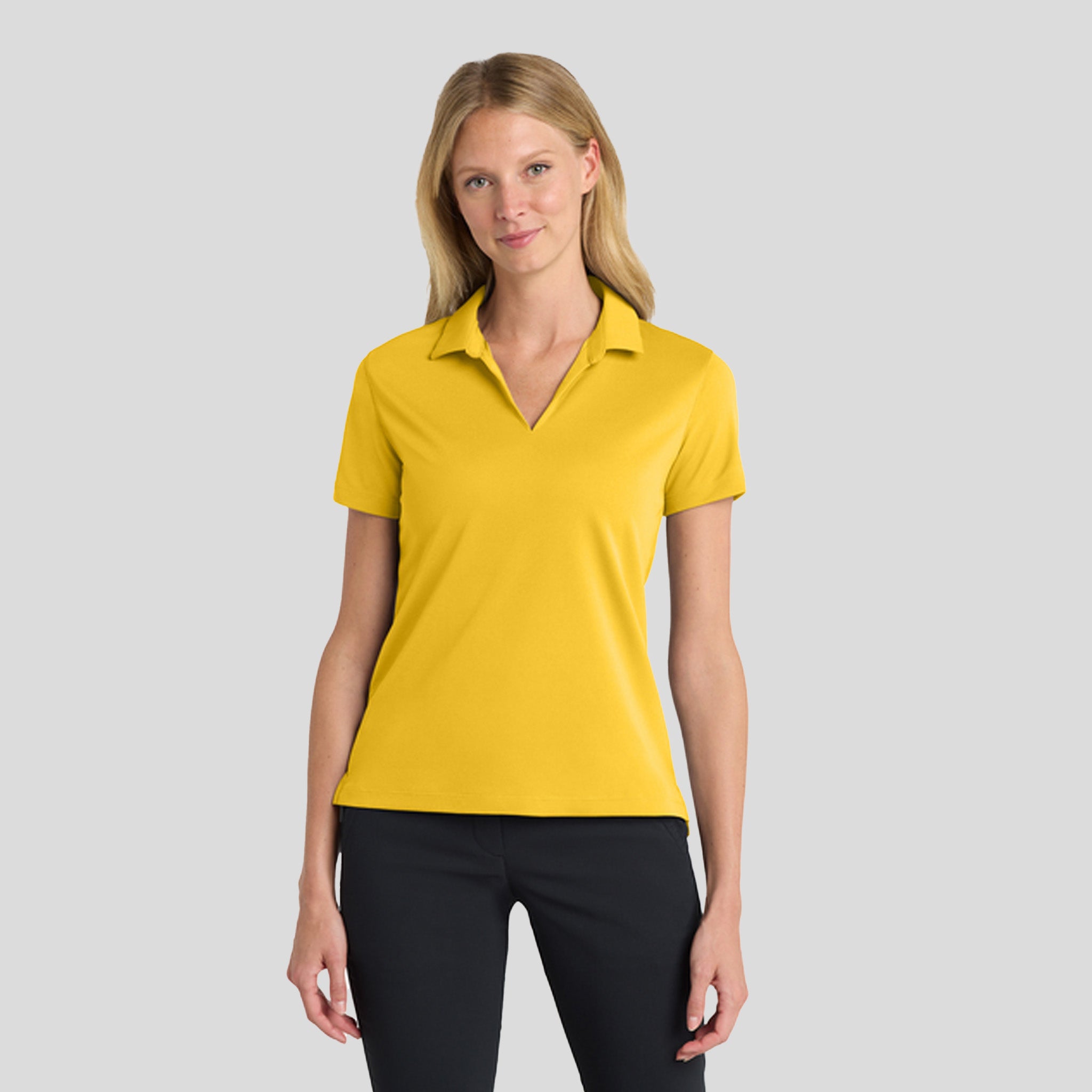 Women's Dri-FIT Micro Pique 2.0 Polo | Varsity Maize