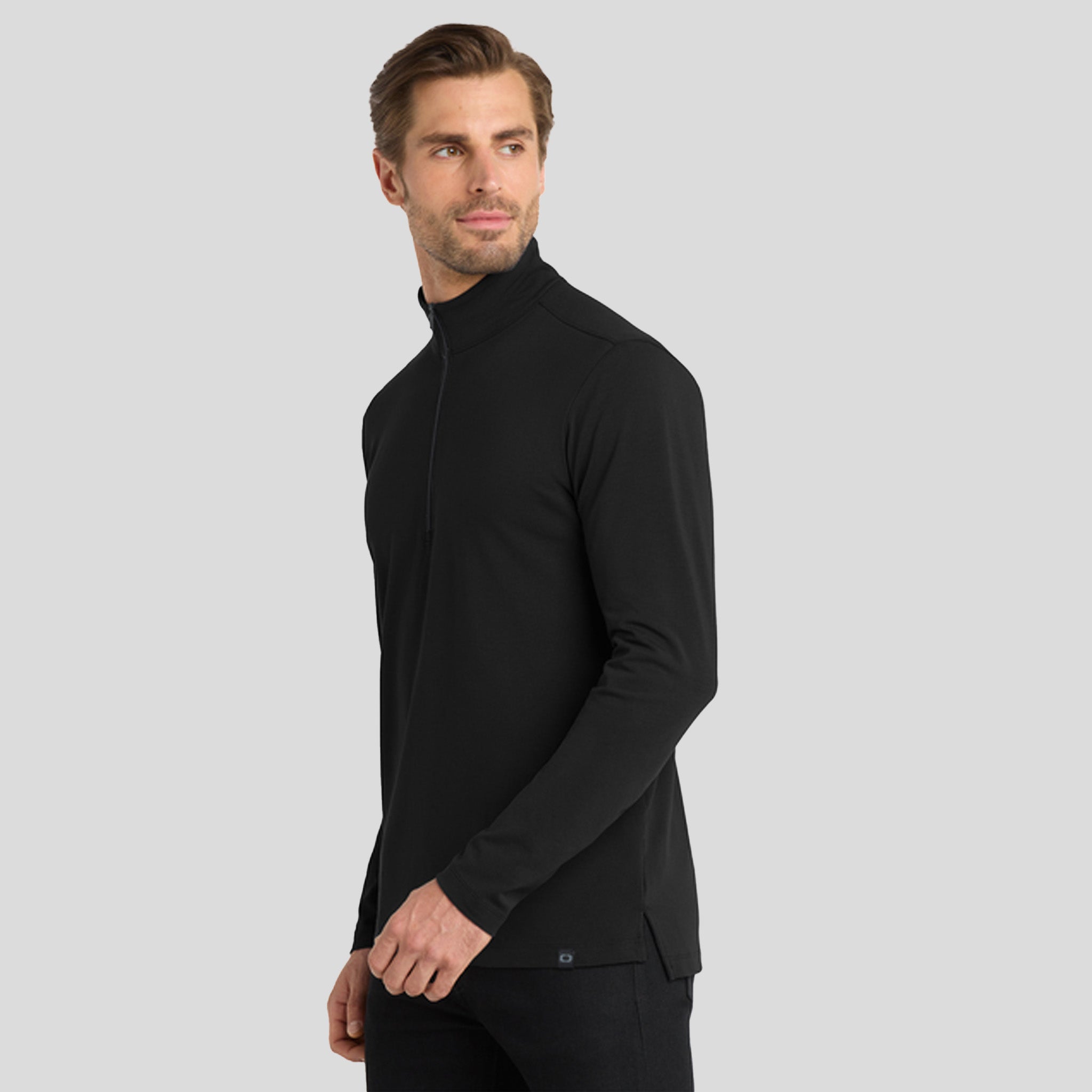 Limit 1/4-Zip | Blacktop
