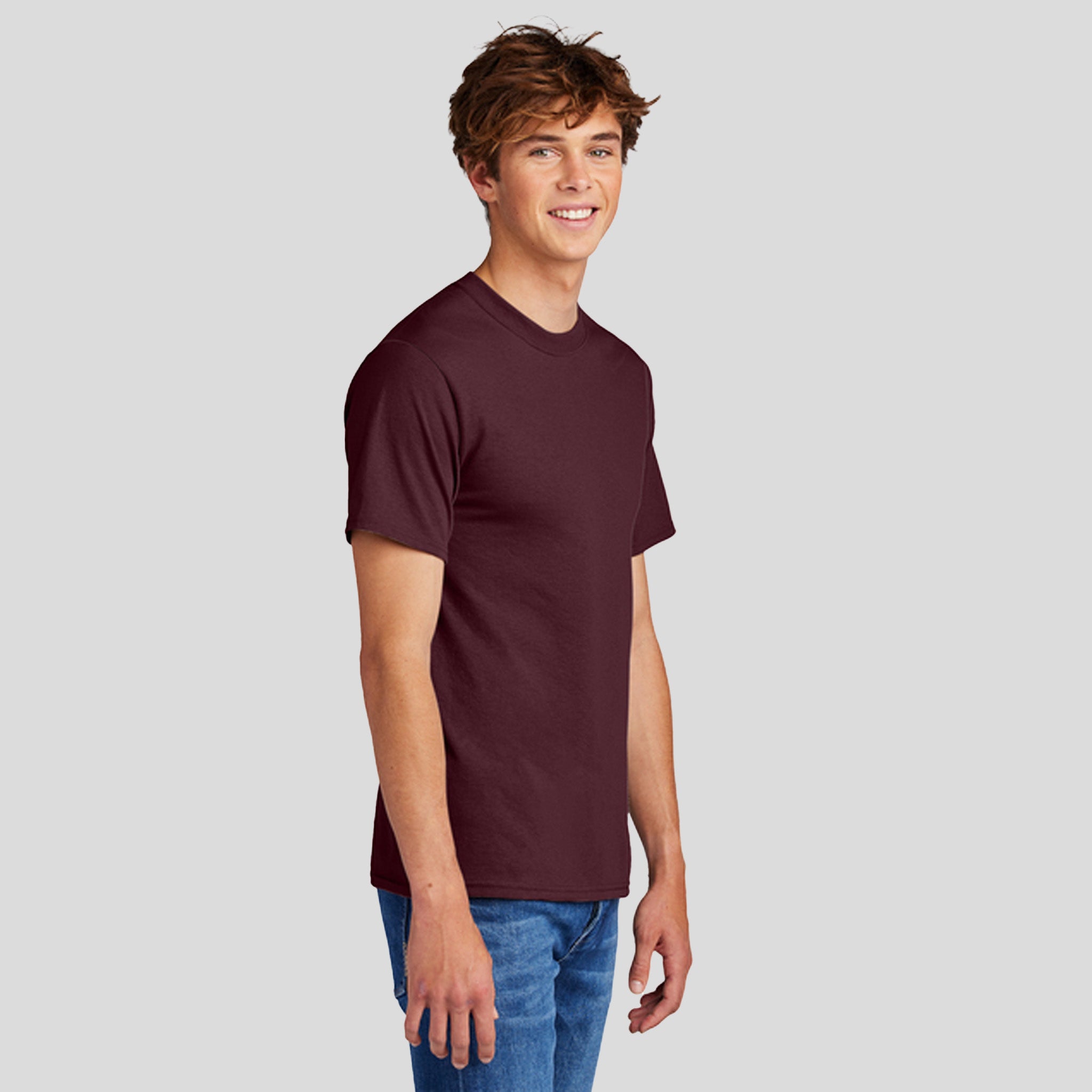 Core Blend Tee | Athletic Maroon