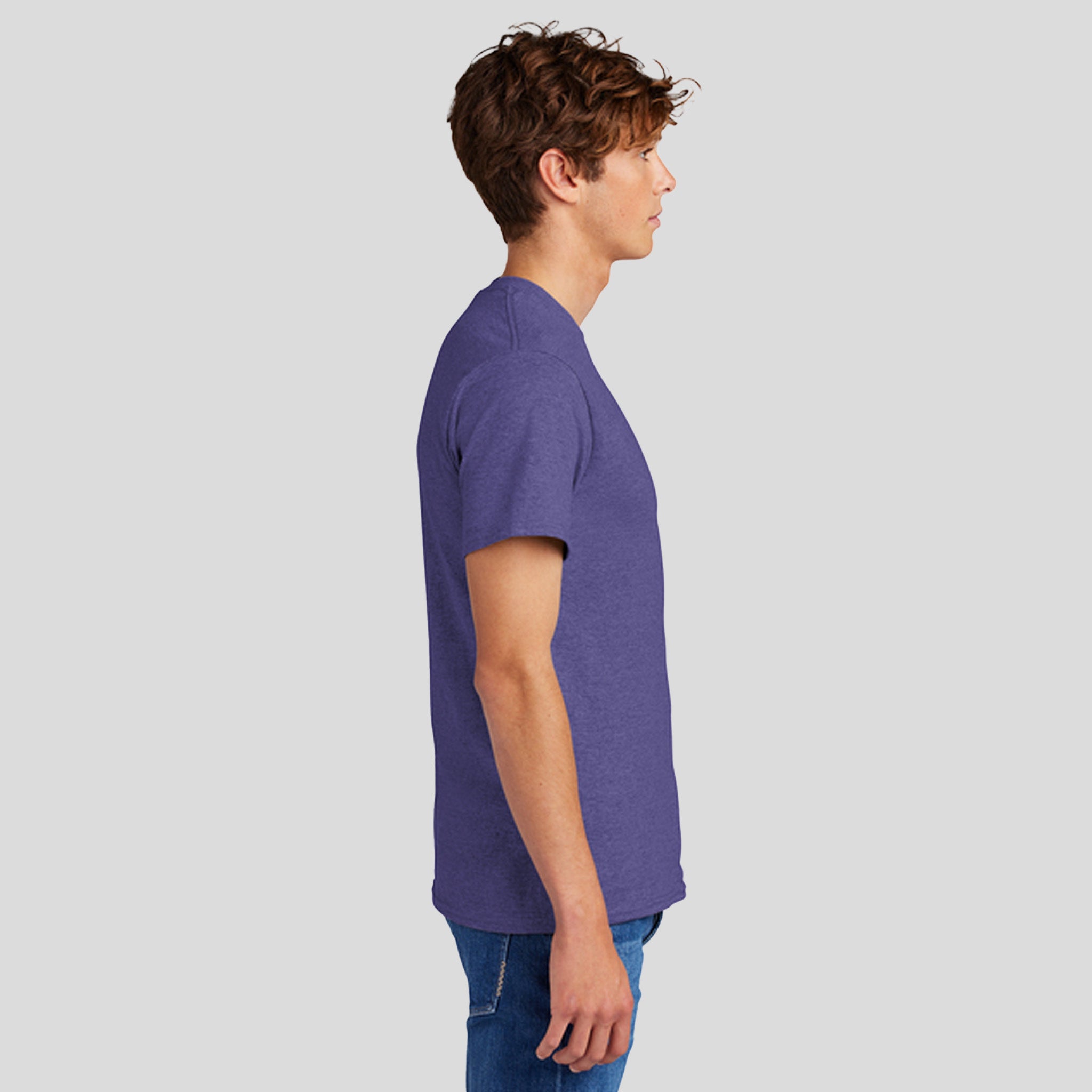 Core Blend Tee | Heather Purple