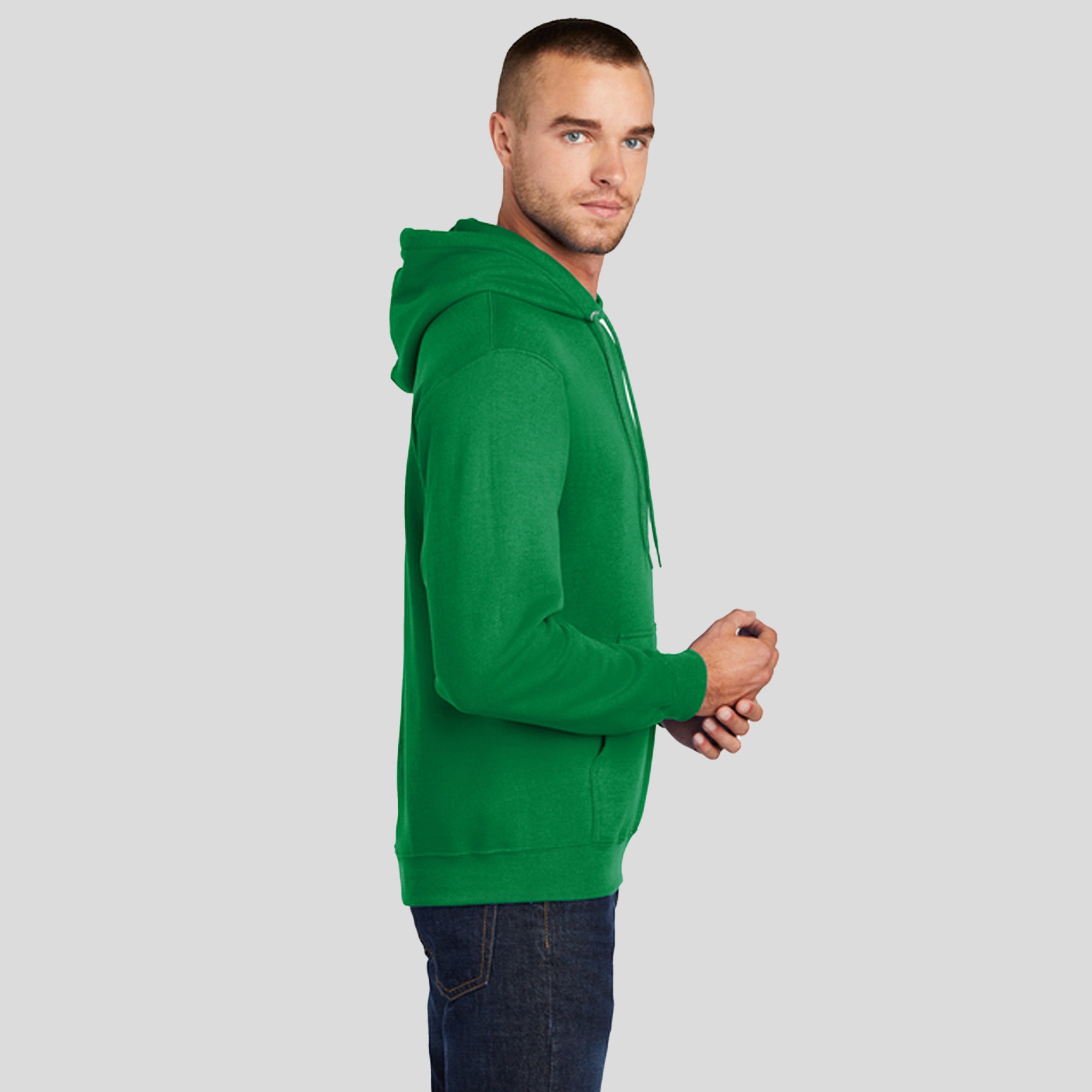 Core Fleece Pullover Hooded Sweatshirt | Kelly