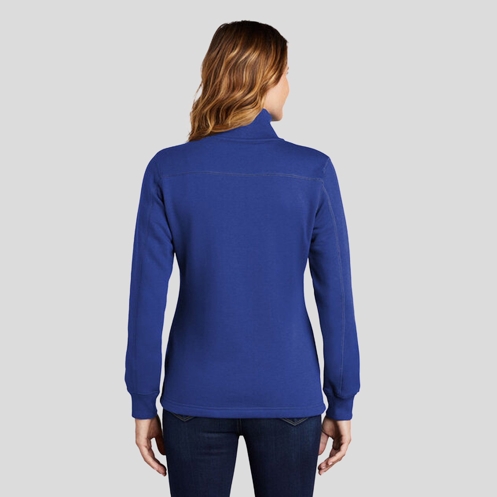 Women's 1/4-Zip Sweatshirt | Royal