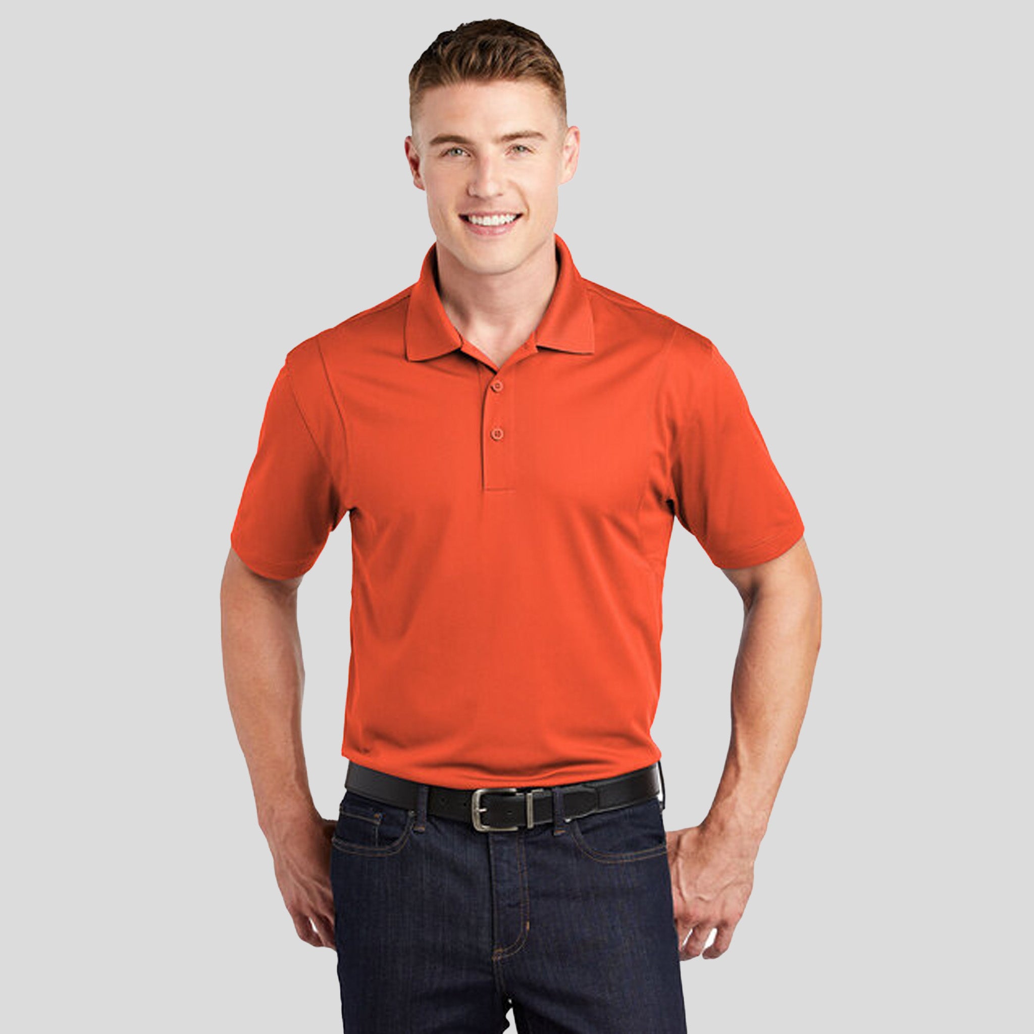 Micropique Sport-Wick® Polo | Deep Orange