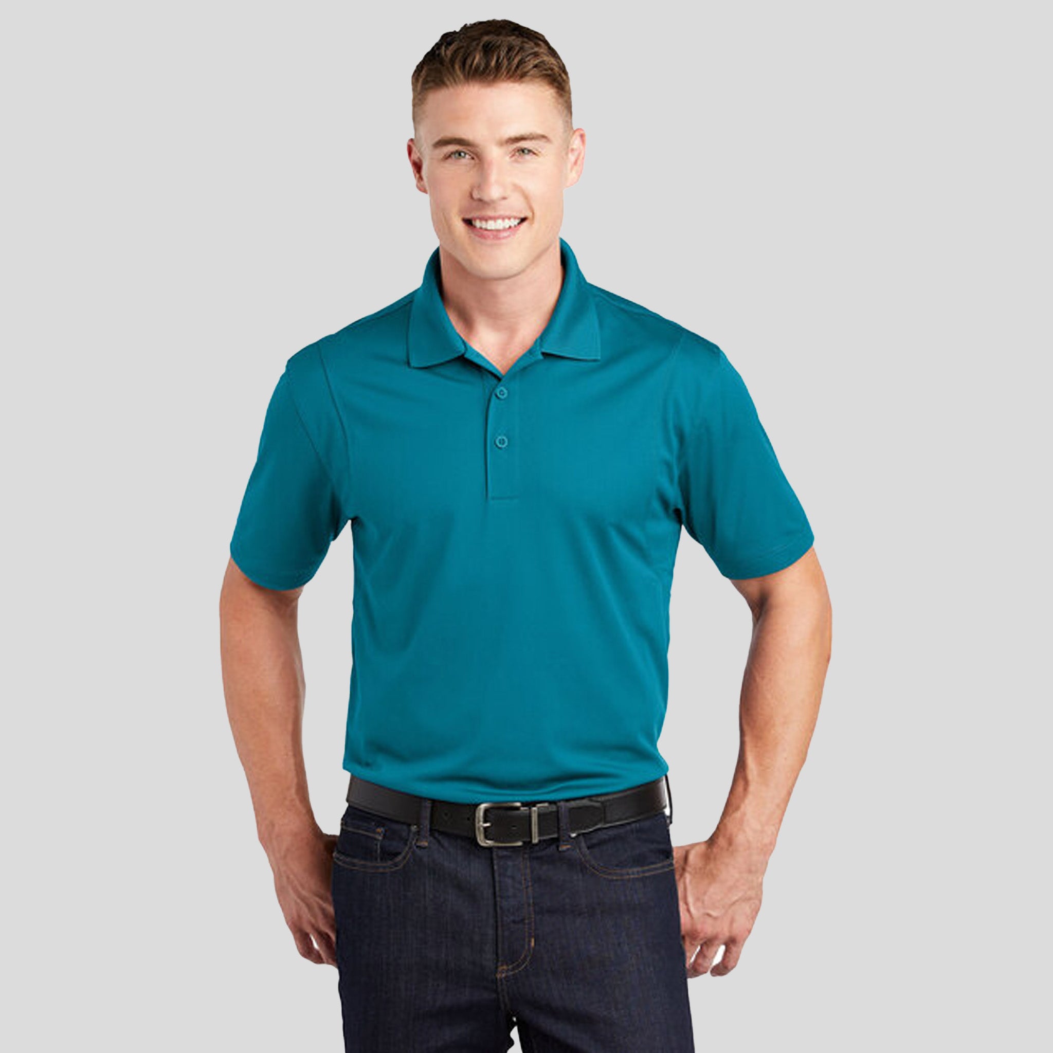 Micropique Sport-Wick® Polo | Tropic Blue