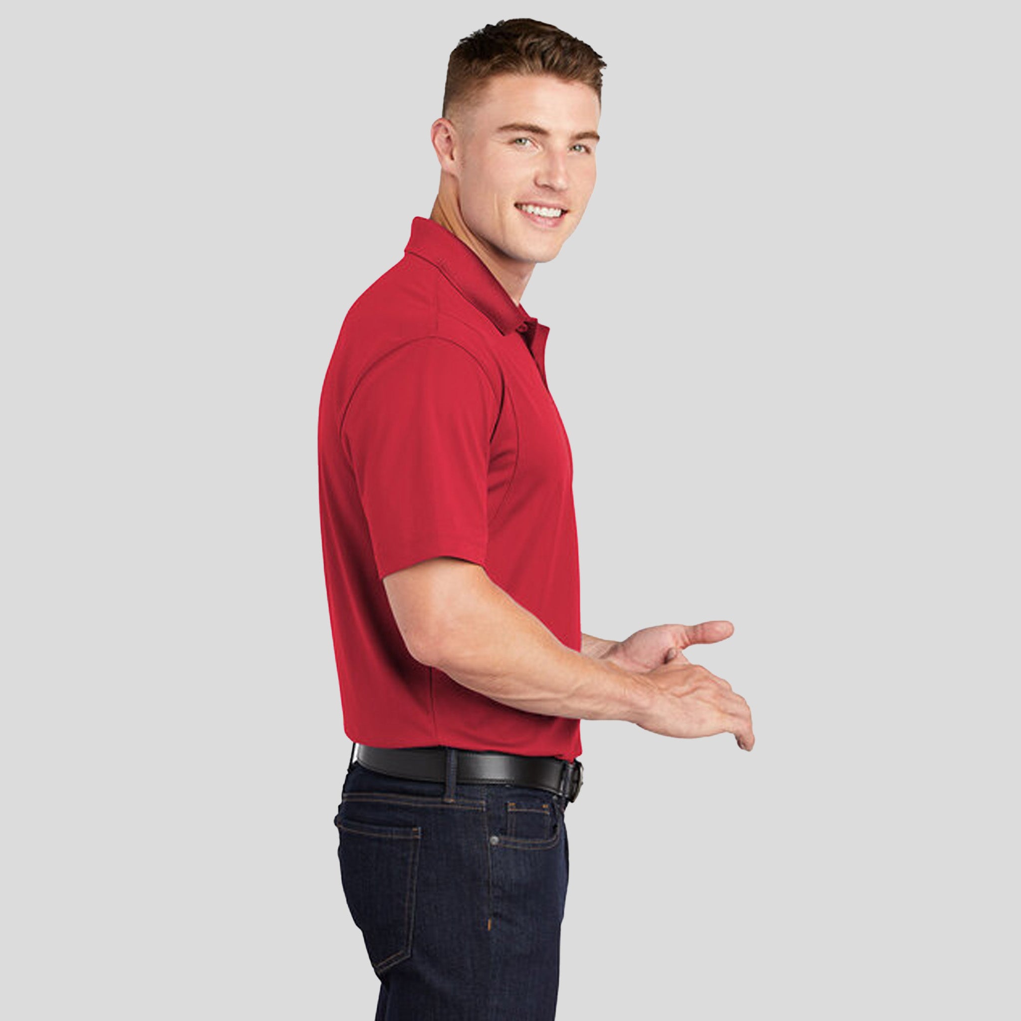 Micropique Sport-Wick® Polo | True Red