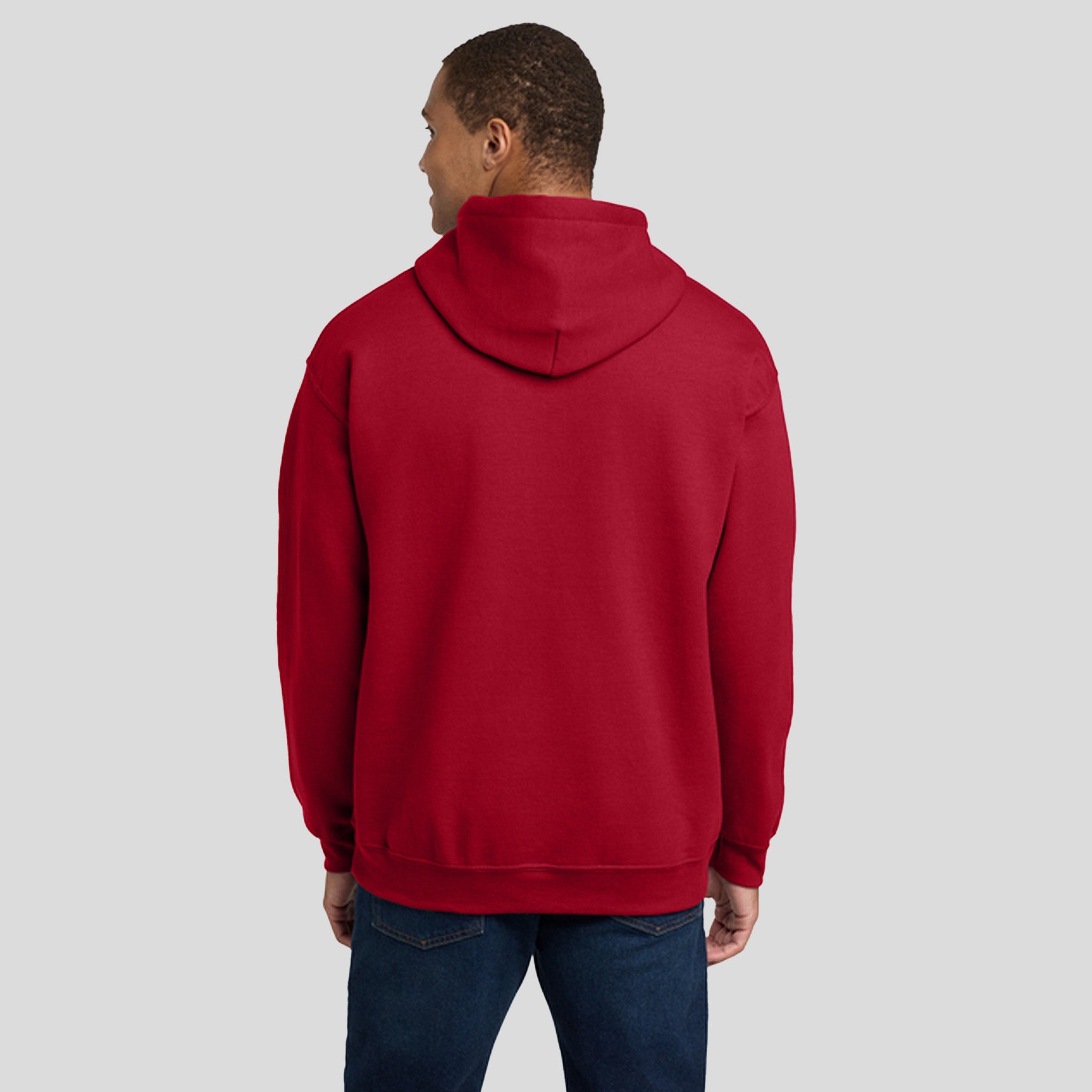 Heavy Blend™ Hooded Sweatshirt | Cherry Red