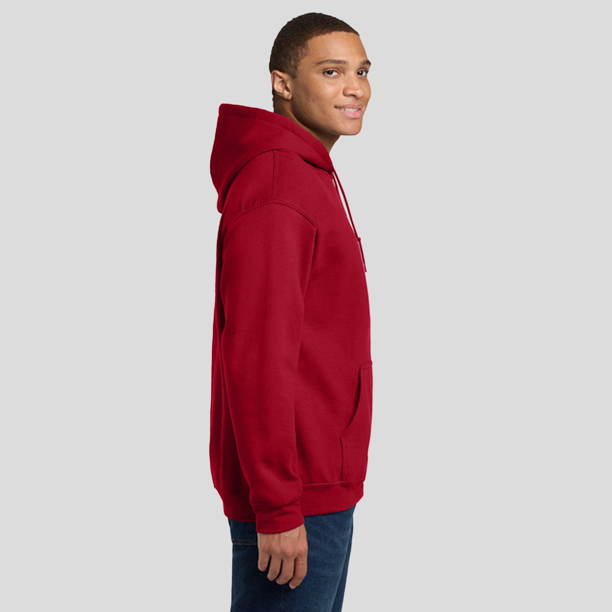 Heavy Blend™ Hooded Sweatshirt | Cherry Red