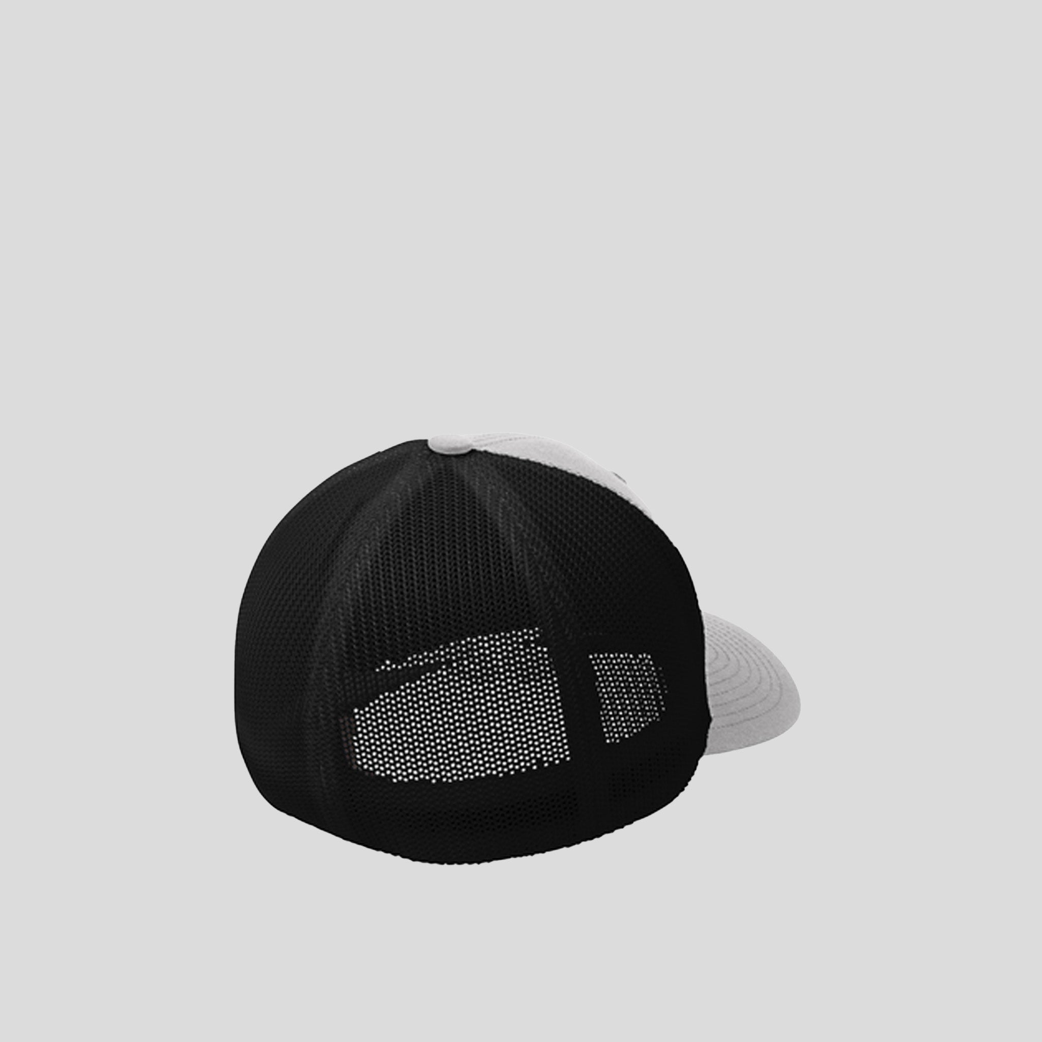 Flexfit® Mesh Back Cap | Silver/Black