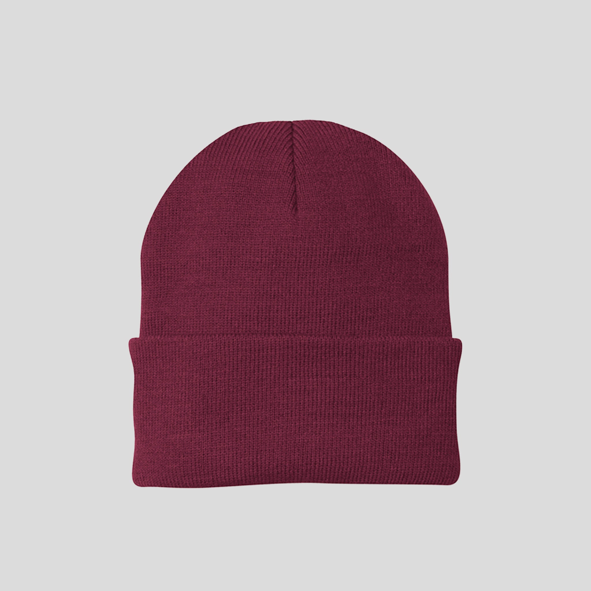 Knit Cap | Maroon