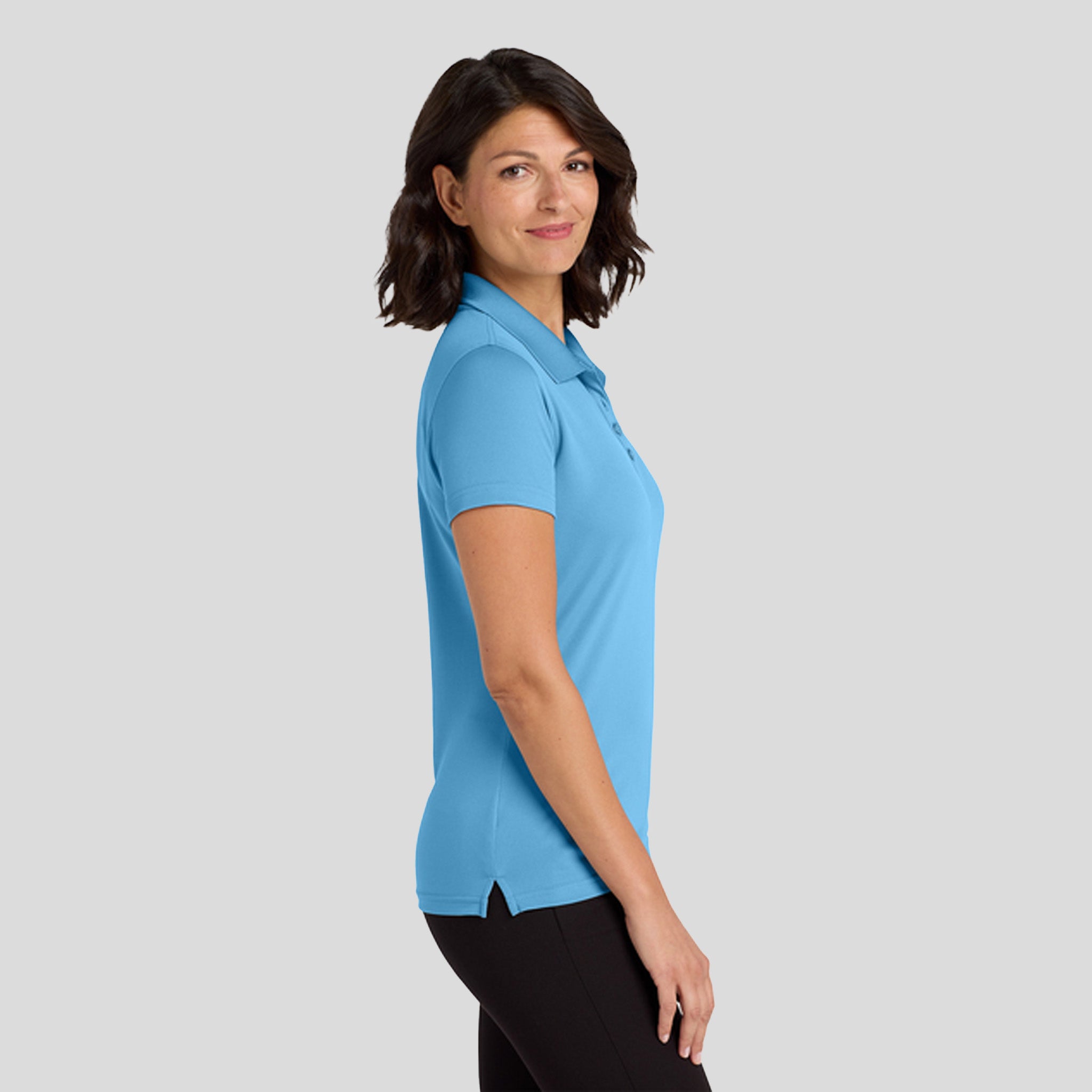 Women's Dry Zone® UV Micro-Mesh Polo | Carolina Blue
