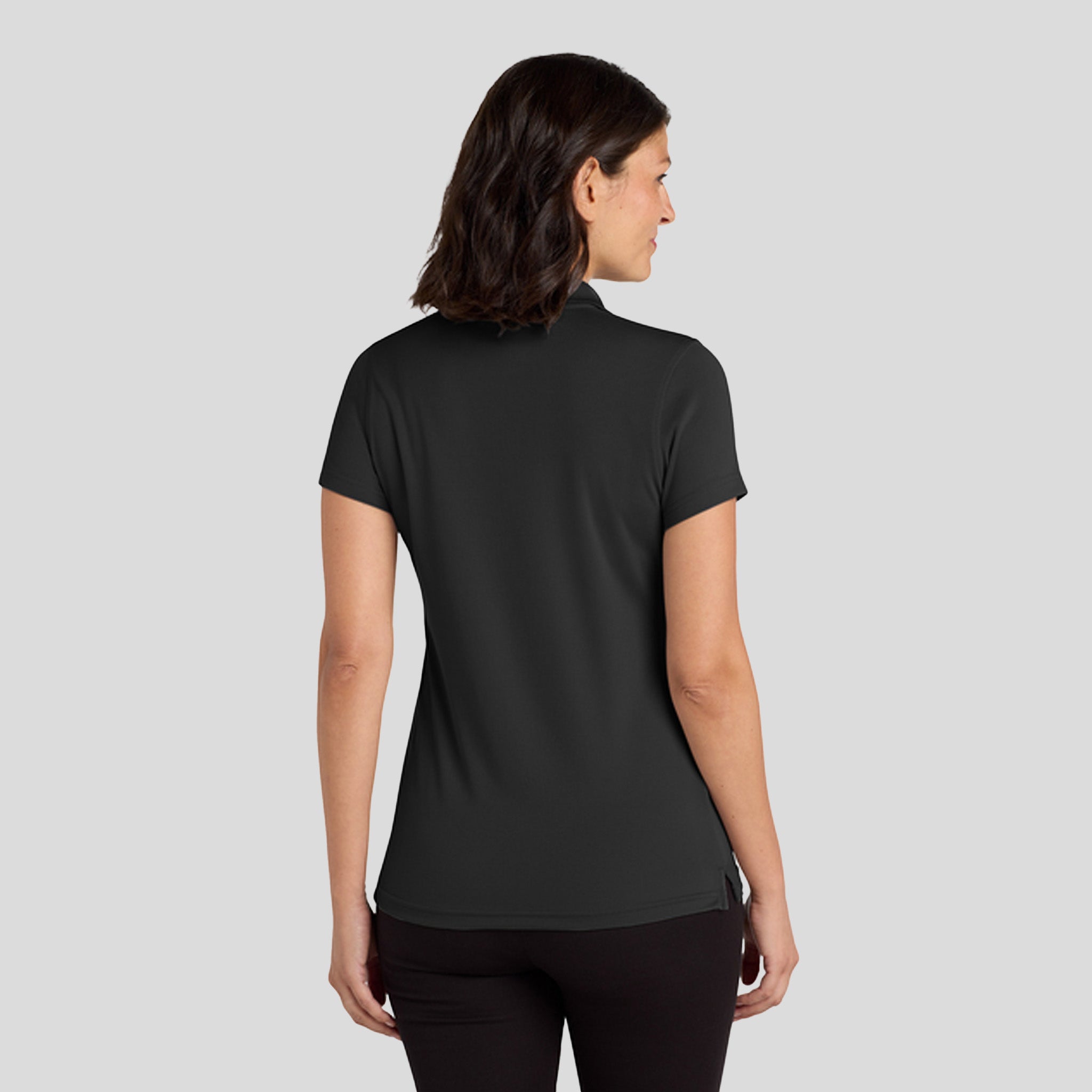 Women's Dry Zone® UV Micro-Mesh Polo | Deep Black