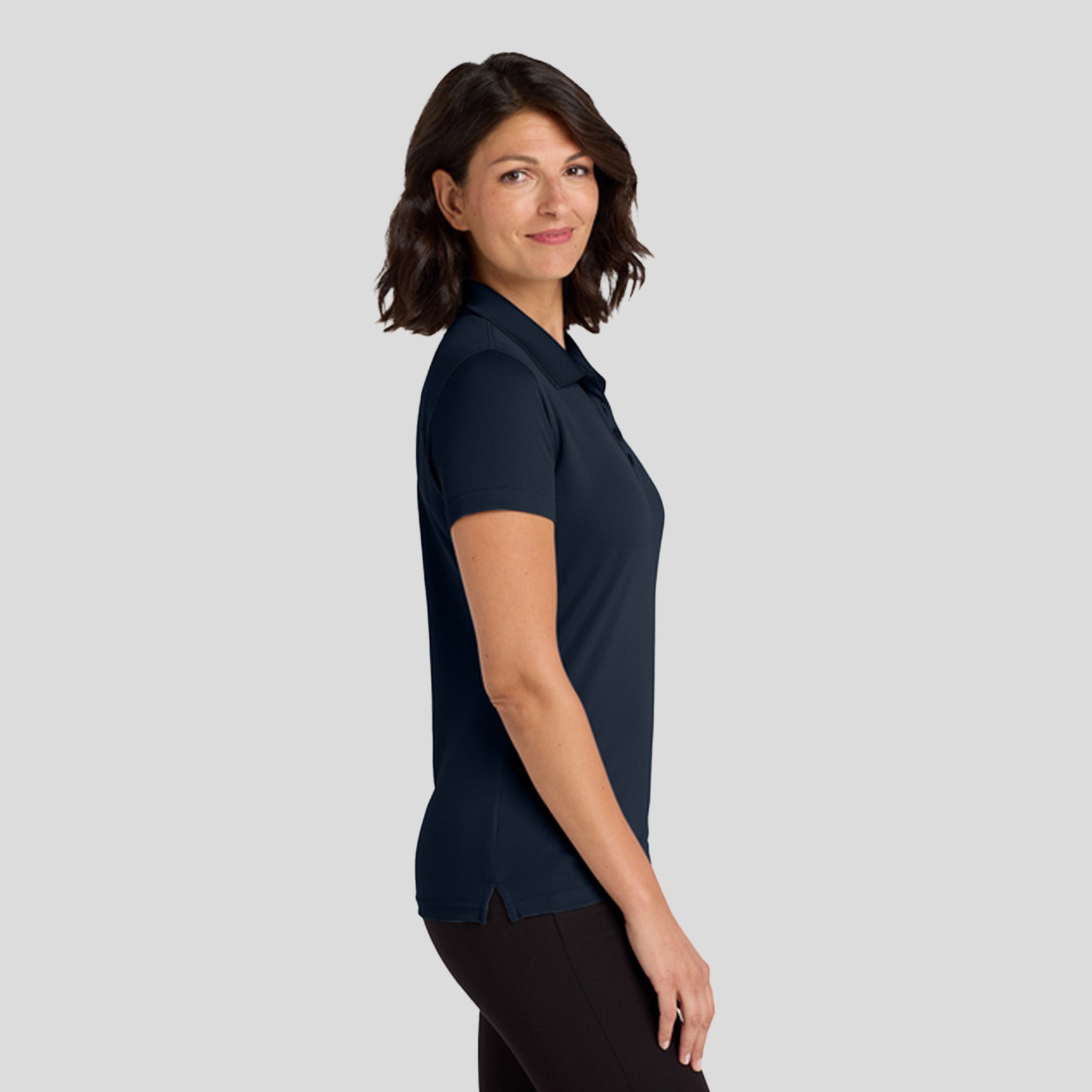 Women's Dry Zone® UV Micro-Mesh Polo | River Blue Navy