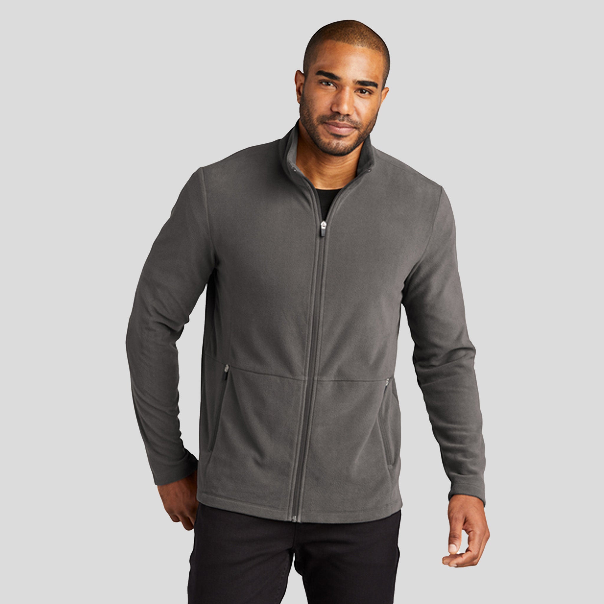 Accord Microfleece Jacket | Pewter