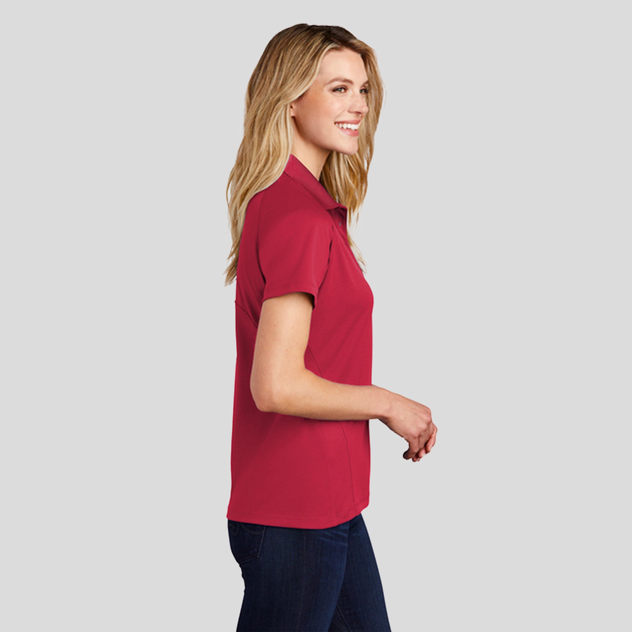 Women's Dri-Mesh® Pro Polo | Engine Red